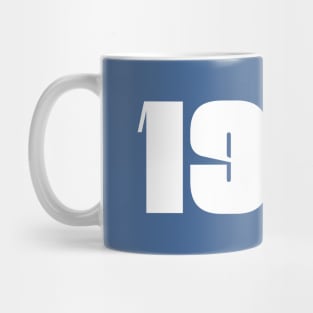 Year 1973 Typography Vintage Retro Mug